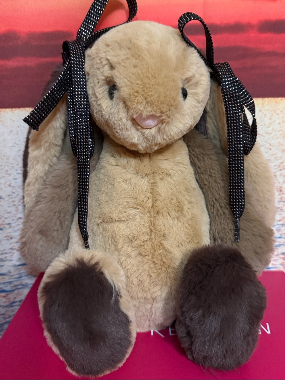 Jellycat Original Bashful Patchwork Brown Bunny